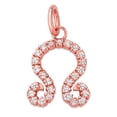 thumbnail image 2 of Mini Diamond Zodiac Horoscope Pendant Necklace In Solid Gold (22 Inches), 2 of 2