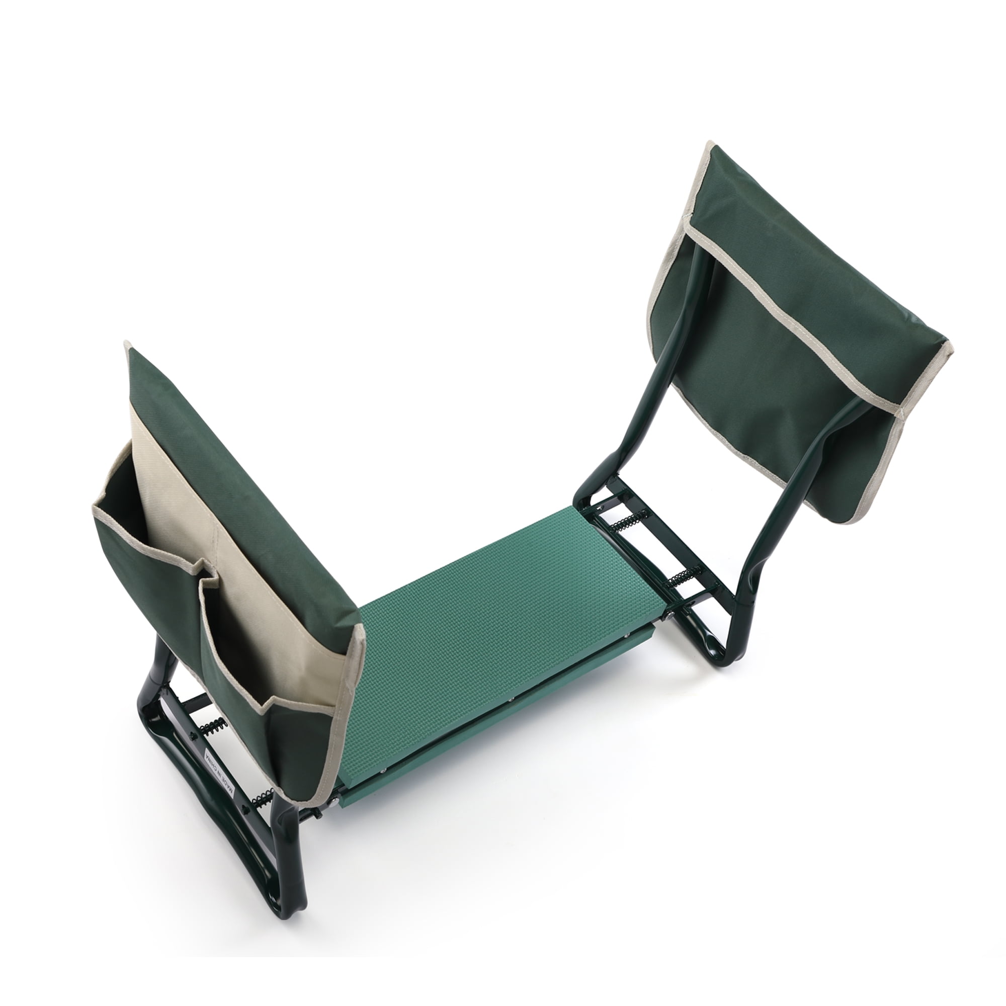 ekezoeloreh 23.23” Folding Gardening Kneeler with Tool Bags and Comfy Kneeling Pad