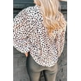 thumbnail image 1 of POGLIP Chemise à Manches Longues Imprimé Léopard Kaki pour Femmes, 1 of 6
