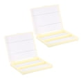 thumbnail image 2 of MasteelfCA 2pcs Multi Slots Microscope Slide Box Slide Storage Holder Slide Storage Container, 2 of 8