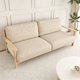 thumbnail image 1 of Funda de cojín para sofá con tacto de lino: protector de asiento de sofá suave y transpirable con base antideslizante para sala de estar, descanso diario y uso doméstico a largo plazo., 1 of 6