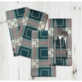 thumbnail image 4 of "S4Sassy Blue Plaid Check Cotton Napkin Printed Everyday Basic Washable Table Linen 18 x 18""(Pack of 6)", 4 of 8