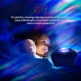 thumbnail image 6 of Monster Galaxy Projector Light with Bluetooth® Speaker & Sound Machine – 15 Moving Nebula Scenes, 10 Pre-Installed Sounds, Remote Control, USB Powered, 6 of 8