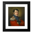 thumbnail image 2 of Pieter Recco 15x17 Black Modern Framed Museum Art Print Titled - Portrait of the Staff Quartermaster Sergeant Leonhard Miville-Keller, 2 of 5