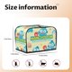 thumbnail image 4 of Funda para tostadora Hangyodon de 2 rebanadas, funda protectora contra el polvo y las huellas dactilares para pan, de poliéster, fundas para pequeños electrodomésticos de cocina, 4 of 6