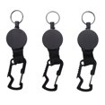 thumbnail image 1 of Retractable Keychain - Heavy Duty Holder Reel With Multitool Carabiner Clip,key Ring With Steel Wi, 1 of 5