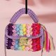 thumbnail image 4 of Bolso de mano de noche para mujer bolso colorido para fiesta de boda bolso Hobo hecho a mano creativo, 4 of 6