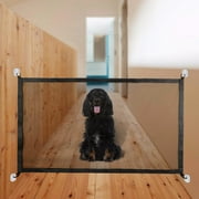Elegant Choise Baby Pets Dog Cat Safety Door Guard Mesh Gate Fence Home Kitchen Net Retractable