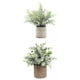 thumbnail image 1 of 2 plantas artificiales en maceta, ideales para interiores y exteriores o para bodas. Romero+Eucalipto, 1 of 9