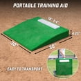 thumbnail image 4 of GoSports Portable Pitching Mound for Baseball Pitchers - 30 x 30 x 4 Inch, 4 of 7