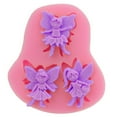 thumbnail image 2 of Molde de silicona para fondant en forma de corazón para decorar pasteles, chocolate, jabón y glaseado, 1 unidad, 2 of 8