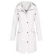 thumbnail image 1 of Chaqueta de Lluvia de Color Sólido Para Mujer Abrigo Largo Impermeable A Prueba de Viento Con Capucha Para Exteriores Odeerbi  ODB-6, 1 of 4