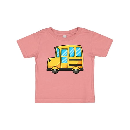 

Inktastic Cute School Bus Gift Baby Boy or Baby Girl T-Shirt
