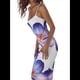 thumbnail image 2 of Vestido Floral para Mujer, Verano 2025, con Tirantes Finos, Ajustado, de , para Vacaciones en la Playa. Púrpura M, 2 of 10
