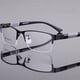 thumbnail image 1 of Gafas de miopía terminadas, gafas a prueba de radiación para hombres, gafas lisas de medio marco para hombres, montura de gafas de protección ocular antifatiga, 1 of 4