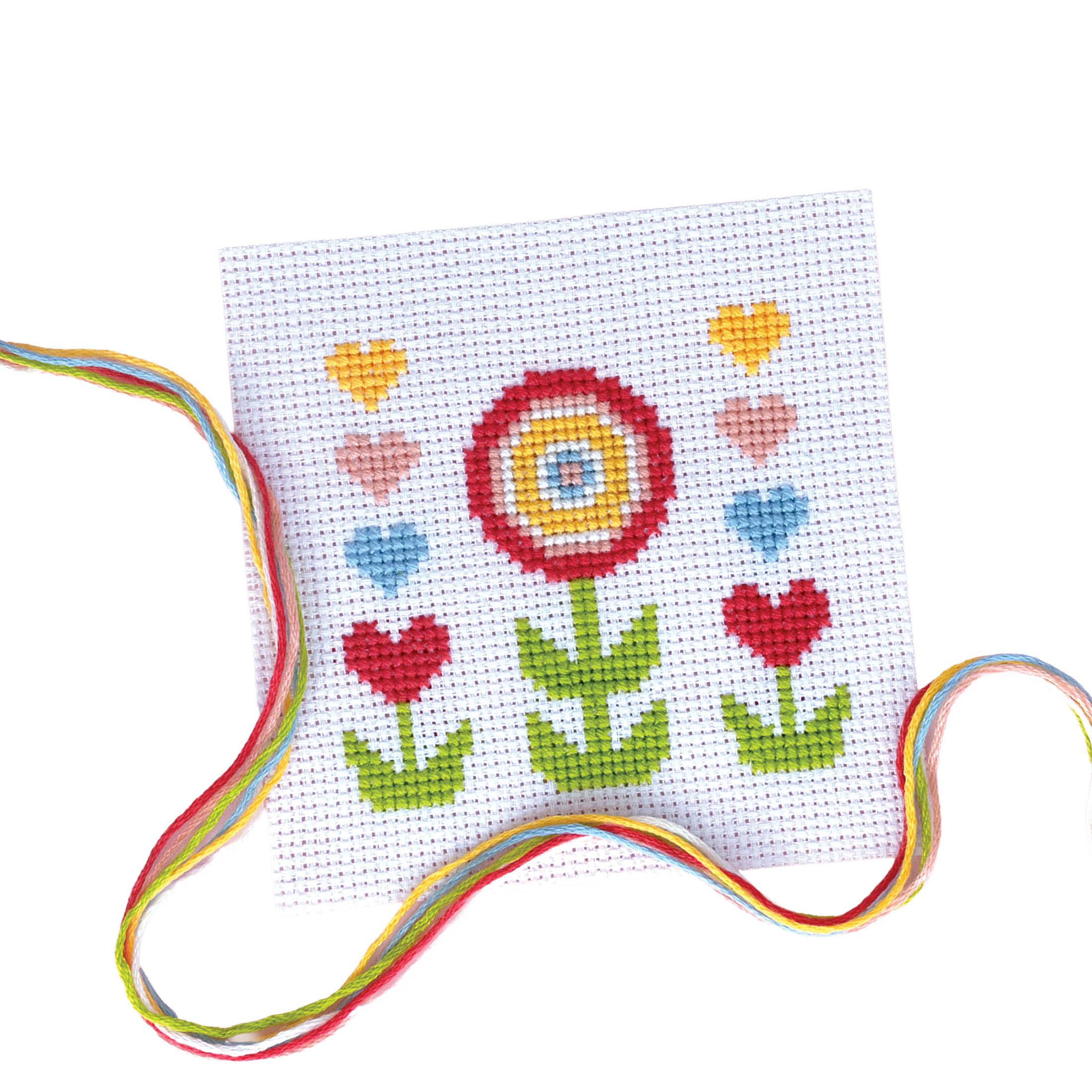 Dritz Stitch A Little 3 in 1 Cross-Stitch Stitchery Kit