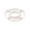 A, variant on OANLKGI Divided Serving Platter 9.06 in Five Sections Sectioned Snack Plate Round Plastic Body Compartment Tray for Fruit Snacks and Side Dishes at Home Dinner Gatherings White