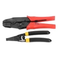 thumbnail image 1 of Kit De Herramientas Para Prensar Cables De Trinquete, Herramienta Para Pelar Cables Con Mango Ergonómico Para Circuito Eléctrico, 1 of 7