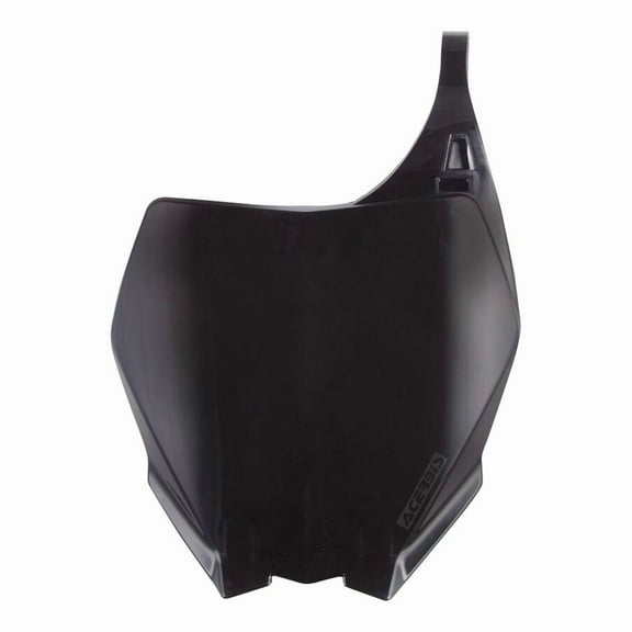Acerbis 2042390001 Front Number Plate - Black