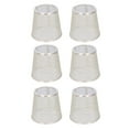 thumbnail image 6 of 6Pcs Household Lampshade Transparent Cloth Lining Clip Light Cover for E14 Chandelier Wall Lamp, 6 of 8