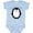 AE-Light Blue, variant on Inktastic Cool As a Penguin Boys or Girls Baby Bodysuit