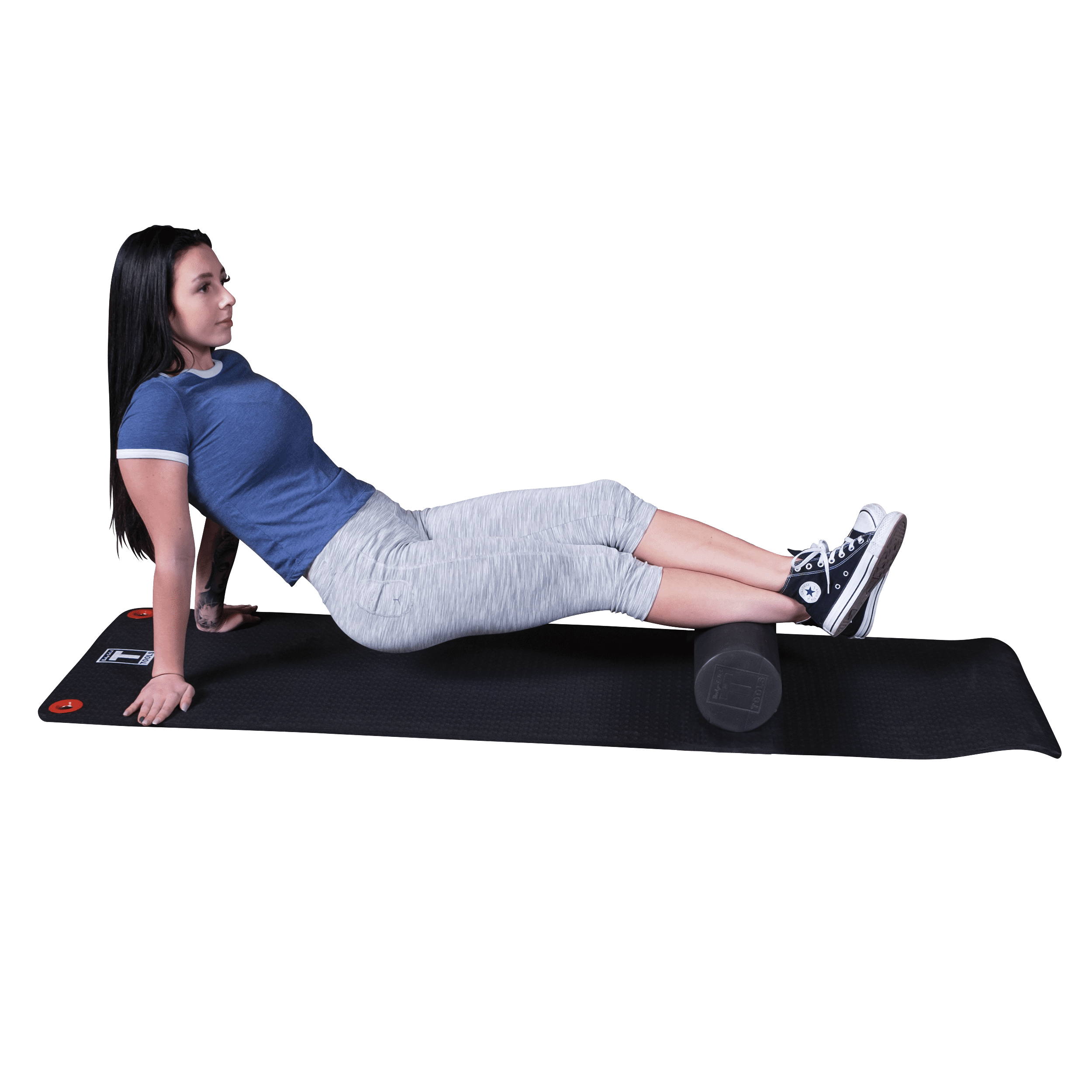 Body Solid 36" Premium Foam Roller Full Round, EVA, High Density