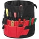thumbnail image 1 of Bolsa de herramientas de cubo multiusos, 42 bolsillos, kit de almacenamiento de herramientas de cubo de jardín, soporte de herramientas resistente al agua, organizador de paquete, soporte para bolsa con ruedas Rojo Verde Cocina, Decoración y Otros, 1 of 5