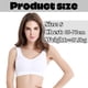 thumbnail image 5 of Sujetador deportivo cómodo sin costuras para mujer con almohadillas extraíbles - 3 piezas, 5 of 5