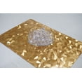 thumbnail image 2 of Metallic Leaf Placemat Set of 8 GOLD, 2 of 2