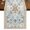 LightCyan LightBlue Beige, variant on Eucalyptus Leaves Table Runner 108 Inches Long,Green Summer Botanical Rustic Cotton Linen Table Runners Dresser Scarves,Decorative Fabric Tabletop Scarf Furniture Cover for Home Dinner Party 13"x108"
