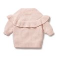 thumbnail image 2 of Wilson+Frenchy Pull Tricoté à Volants - Rose (0-3 Mois), 2 of 4