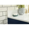 thumbnail image 4 of Elegant Decor Eugene 48" MDF Single Bathroom Vanity with Backsplash - Blue, 4 of 8