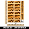 thumbnail image 2 of Strong Work Ant Lifting Weights Teacher Student School Sticker Set - Orange - Matte Finish - 2.00" Large, 2 of 7
