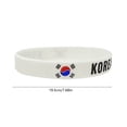 thumbnail image 3 of Silicona para la Copa del Mundo de Fútbol con Argentina, Francia, Brasil, Países Bajos, EE. UU., Portugal, banderas de Italia – Pulsera suave y ajustable para hombres, mujeres, 3 of 6