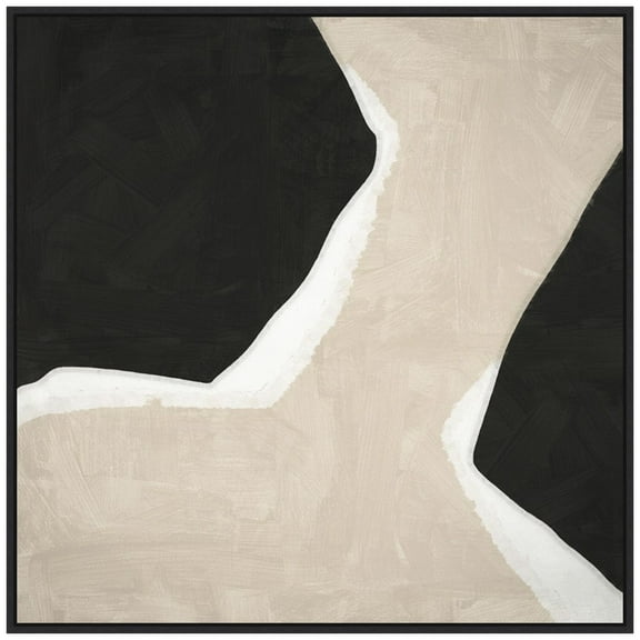 Amanti Art Eon I Framed Canvas Wall Art Print