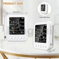 thumbnail image 3 of For Smart 7 In 1 Air Quality Monitor With Pm2.5, Co2 Detector With Alarm, 3 of 5