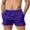 Purple, variant on WIZUTIZ Men's See Through Beach Shorts Swim Trunks Elastic Mesh Swimming Boxer Briefs Lounge Pants Outdoor Sweatpants