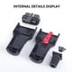 thumbnail image 5 of Speravity Adaptador de cabeza de 16 pines, Mini conector chapado en oro de plástico, herramientas de reparación OBD 2 para equipo de Vehículos, repuestos y accesorios Mis, 5 of 6
