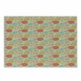 thumbnail image 1 of Vintage Cutting Board, Cheerful Gardening Plants Pattern in Doodle Art Style Retro Romantic Composition, Decorative Tempered Glass Cutting and Serving Board, Small Size, Multicolor, by Ambesonne, 1 of 1