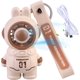 thumbnail image 1 of Mini Hand Fan, Cute Rabbit Mini Fan, Usb Fan With Rechargeable Battery, Portable Fan With 3 Adjustable Speeds, Super Mini Manual Fan For Kids, Outdoor, 1 of 5