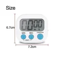 thumbnail image 3 of 2Pcs Digital Kitchen Timer For Cooking Big Digits Loud Alarm Magnetic Cook Timer, 3 of 6