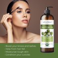 thumbnail image 3 of Acondicionador orgánico Laritelle 16 oz | Prunella Bio Sésamo Linaza Karité + Queratina + Biotina + Crecimiento Renovador del Cabello Romero Geranio Mirto Ravintsara Manzanilla y Hoja de Laurel | novi, 3 of 5