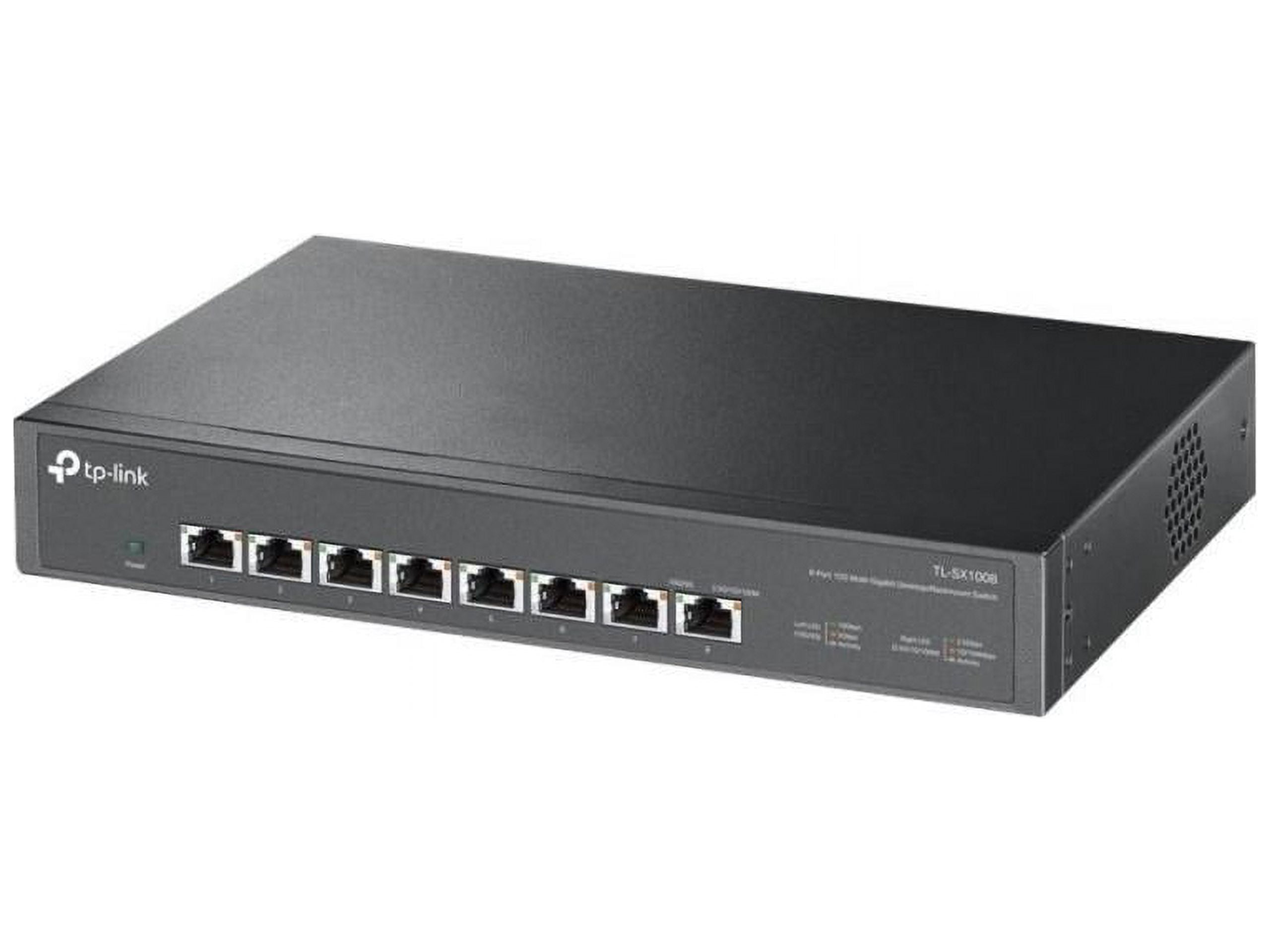 TP-Link TL-SX1008 8 Port 10G/Multi-Gig Unmanaged Ethernet Switch