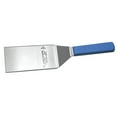 thumbnail image 3 of Dexter Cool Blue Basics Stainless Steel Hamburger Turner with Blue Polypropylene Handle - 6"L x 3"W Blade, 3 of 3