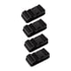 thumbnail image 3 of 4x Corturas de equipaje Cinturas de viaje conector para bolsa de equipaje Sostiene la maleta juntas Corturas de fijación de fijación Cinturas de embal Negro, 3 of 9