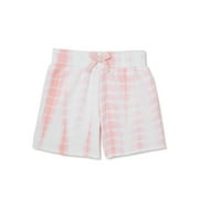 Wonder Nation Girls Tie Dye Shorts, Sizes 4-18 & Plus