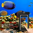 thumbnail image 6 of JOTO Universal Waterproof Pouch Cellphone Dry Bag Case for iPhone 12 Pro Max 11 Pro Max Xs Max XR X 8 7 6S Plus SE, Galaxy S20 Ultra S20+ S10 Plus S10e /Note 10+ 9, Pixel 4 XL up to 7", 6 of 12