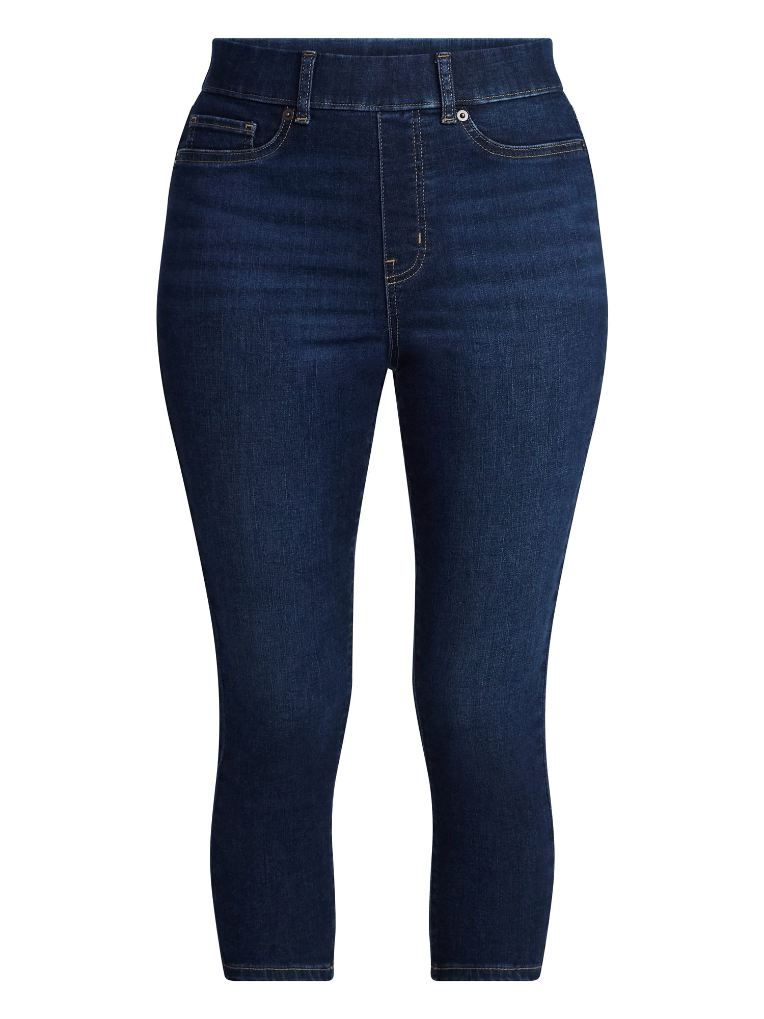 Time and Tru Women's Capri Jeggings, Sizes XS-XXXL