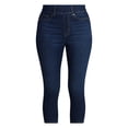 thumbnail image 6 of Time and Tru Women's Capri Jeggings, Sizes XS-XXXL, 6 of 6