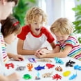 thumbnail image 4 of 25pcs Mini 3D Printed Animal Figures, 3D Ocean Figurines for Party Favors & Gift Bags, Flexible Articulated Fidget Toys for Daily Use, Reward Supplies and Gift Exchange, 4 of 6